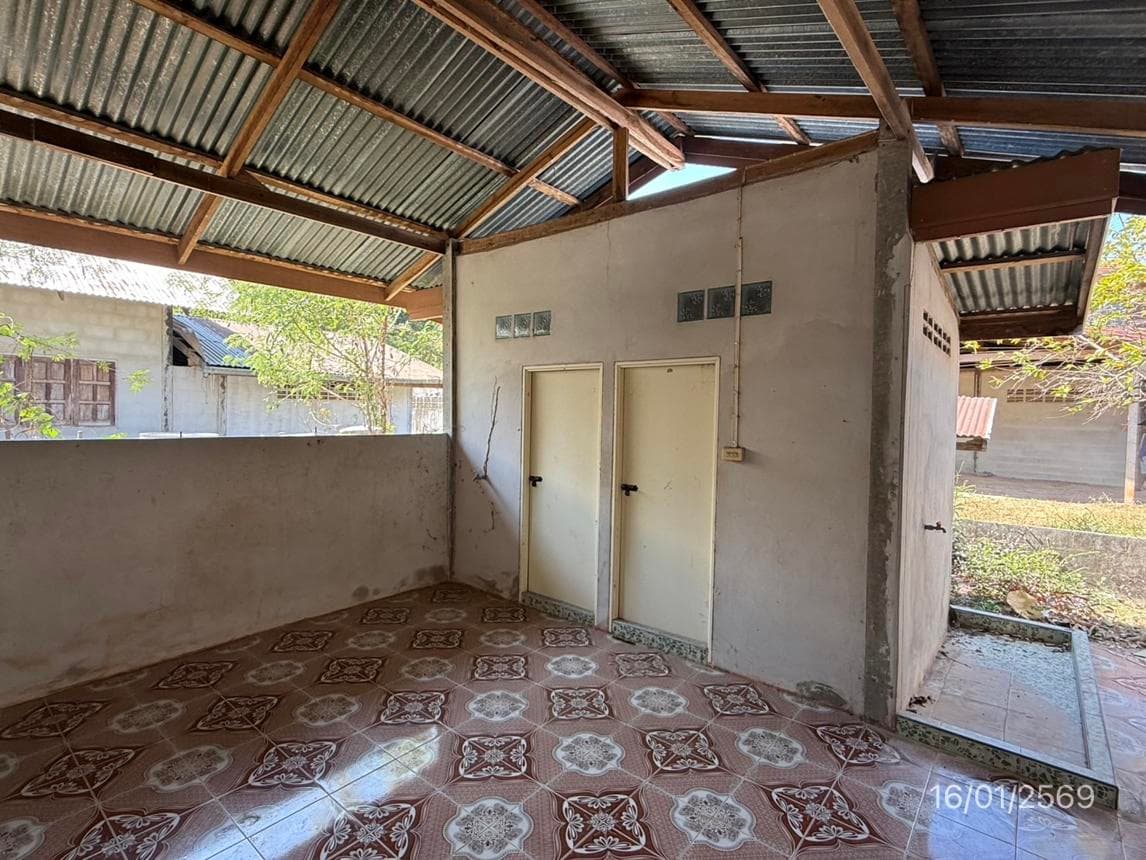 บ้านเดี่ยว ข้าวปุ้น กุดข้าวปุ้น อุบลราชธานี พื้นที่ 86.4 ตร.ว. พื้นที่ใช้สอย 78 ตร.ม.
