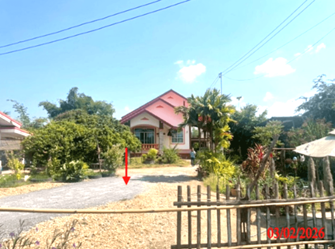 ขายบ้านเดี่ยว หนองยวง เวียงหนองล่อง ลำพูน พื้นที่ 83.8 ตร.ว. พื้นที่ใช้สอย 213.5 ตร.ม. 3 ห้องนอน ทำเลดี ราคา 4.05 ล้าน