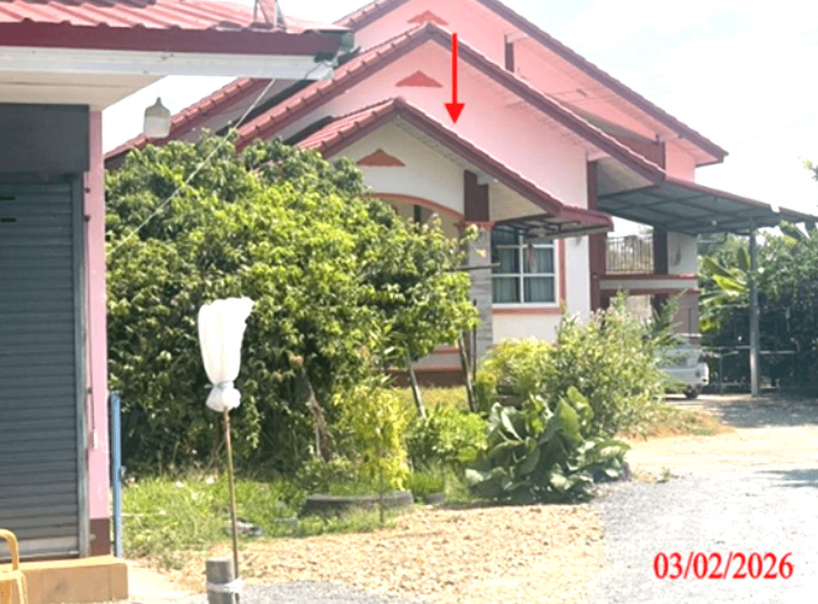ขายบ้านเดี่ยว หนองยวง เวียงหนองล่อง ลำพูน พื้นที่ 83.8 ตร.ว. พื้นที่ใช้สอย 213.5 ตร.ม. 3 ห้องนอน ทำเลดี ราคา 4.05 ล้าน