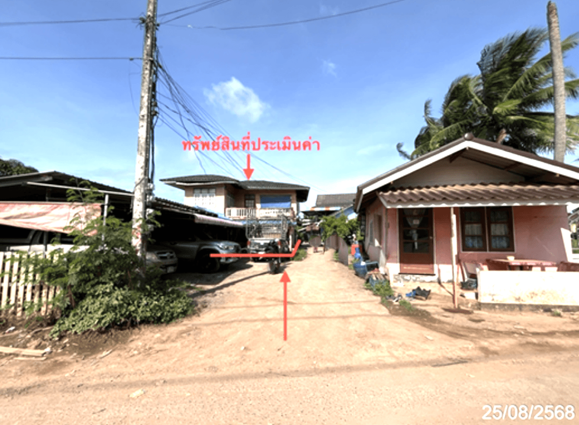 บ้านเดี่ยว บางกุ้ง เมืองสุราษฎร์ธานี พื้นที่กว้าง 46.9 ตร.ว. ทำเลดี เดินทางสะดวก