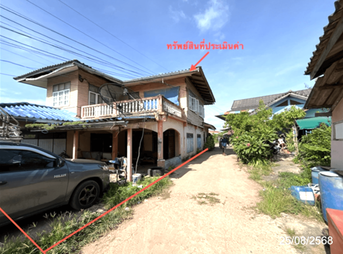 บ้านเดี่ยว บางกุ้ง เมืองสุราษฎร์ธานี พื้นที่กว้าง 46.9 ตร.ว. ทำเลดี เดินทางสะดวก
