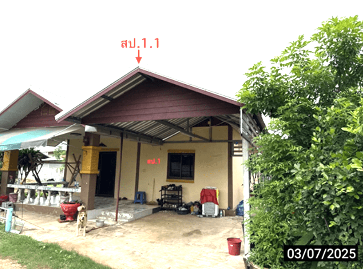 บ้านเดี่ยว บ้านขาม น้ำพอง ขอนแก่น 3 ห้องนอน 1 ห้องน้ำ พื้นที่ใช้สอย 134 ตร.ม. บนที่ดิน 47 ตร.ว. ทำเลสงบ เดินทางสะดวก ราคาคุ้มค่าที่สุดเพียง 1.23 ล้าน