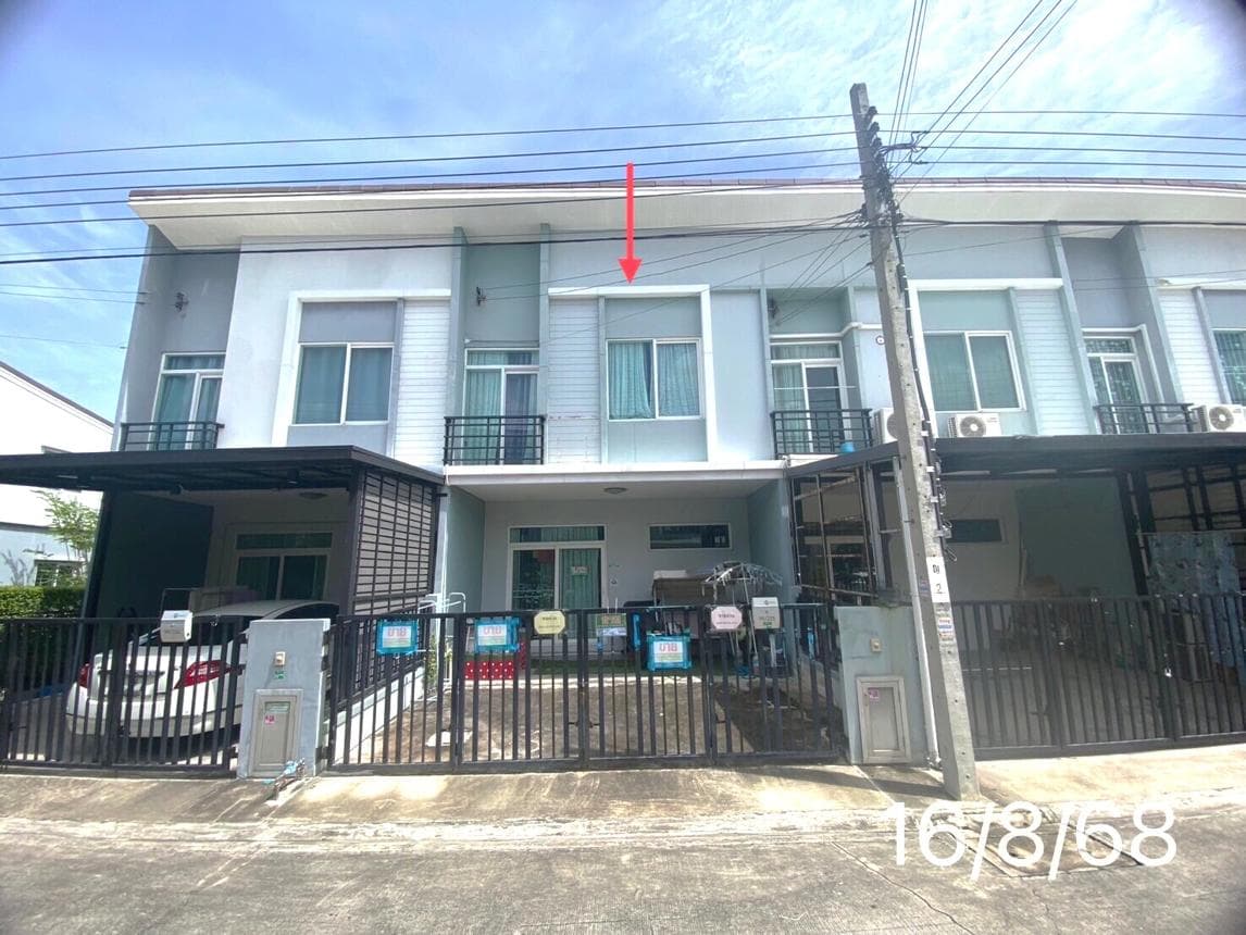 ขายทาวน์เฮ้าส์ 2 ชั้น โครงการกัสโต้ วงแหวน-พระราม 5 (Gusto Wongwaen-Rama 5) บางใหญ่ นนทบุรี 3 ห้องนอน ทำเลดี เดินทางสะดวก