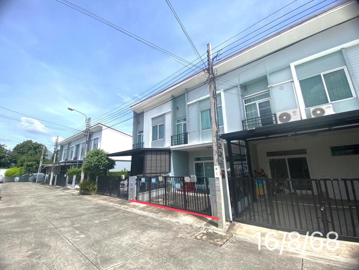 ขายทาวน์เฮ้าส์ 2 ชั้น โครงการกัสโต้ วงแหวน-พระราม 5 (Gusto Wongwaen-Rama 5) บางใหญ่ นนทบุรี 3 ห้องนอน ทำเลดี เดินทางสะดวก