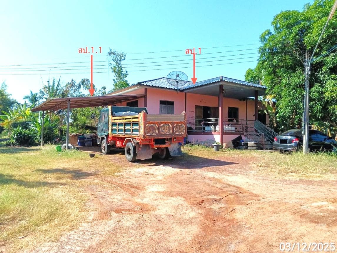 ขายบ้านเดี่ยว นาดี ปราจีนบุรี ทำเลสะพานหิน เนื้อที่กว้าง 75 ตร.ว. พื้นที่ใช้สอย 202 ตร.ม. สภาพดี บรรยากาศธรรมชาติ