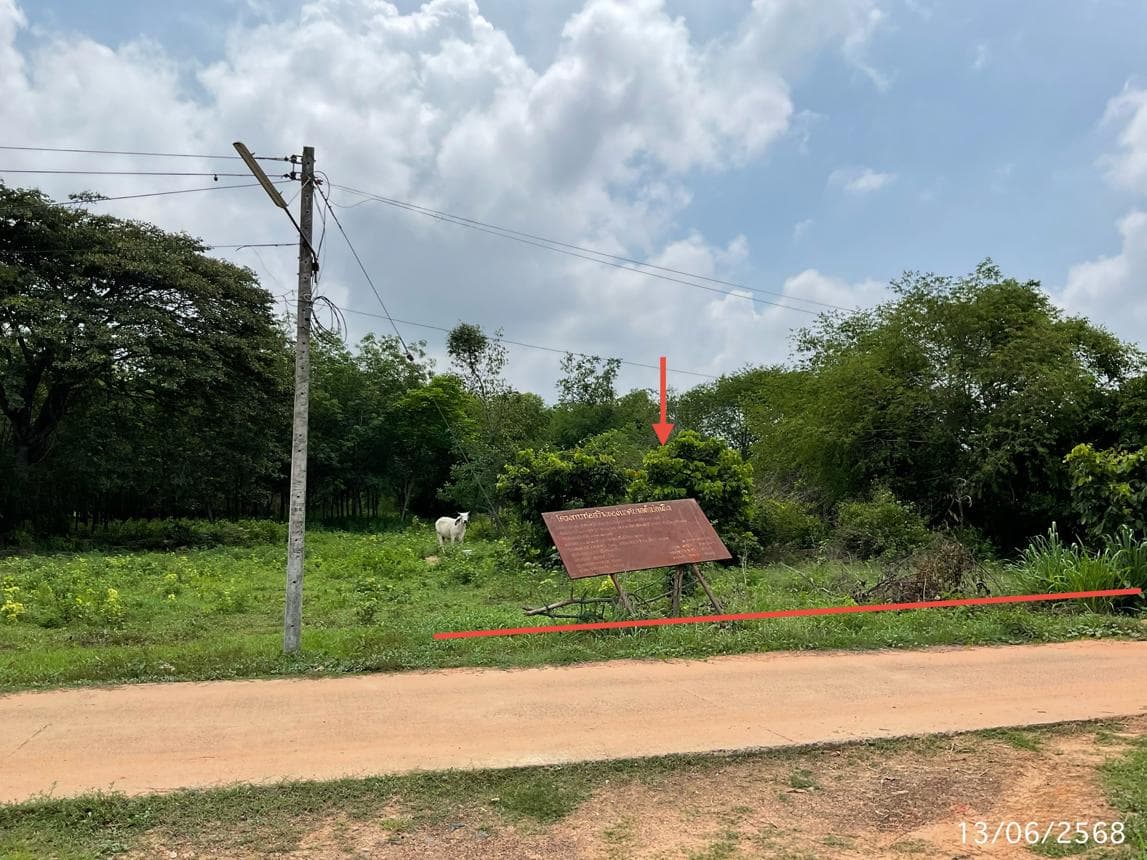 ขายที่ดินว่างเปล่า เดิด เมืองยโสธร 77.2 ตร.ว. ทำเลดีเหมาะสร้างบ้าน ราคาล้านต้นๆ
