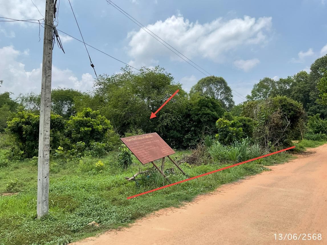 ขายที่ดินว่างเปล่า เดิด เมืองยโสธร 77.2 ตร.ว. ทำเลดีเหมาะสร้างบ้าน ราคาล้านต้นๆ