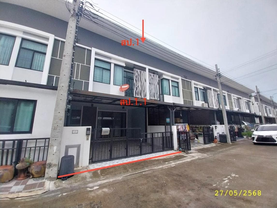 ขายทาวน์โฮม เดอะทรัสต์ ราชพฤกษ์-รัตนาธิเบศร์ 2 หลังริมสภาพสวย 3 ห้องนอน ทำเลศักยภาพติดถนนใหญ่