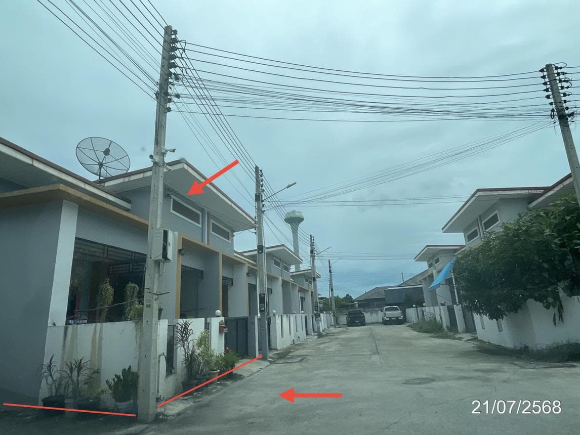 ทาวน์โฮม เดอะ คันทรี โมเดิร์นโฮม (The Country Modern Home) ปลวกแดง ระยอง 2 ห้องนอน 2 ห้องน้ำ ขนาด 25.9 ตร.ว.