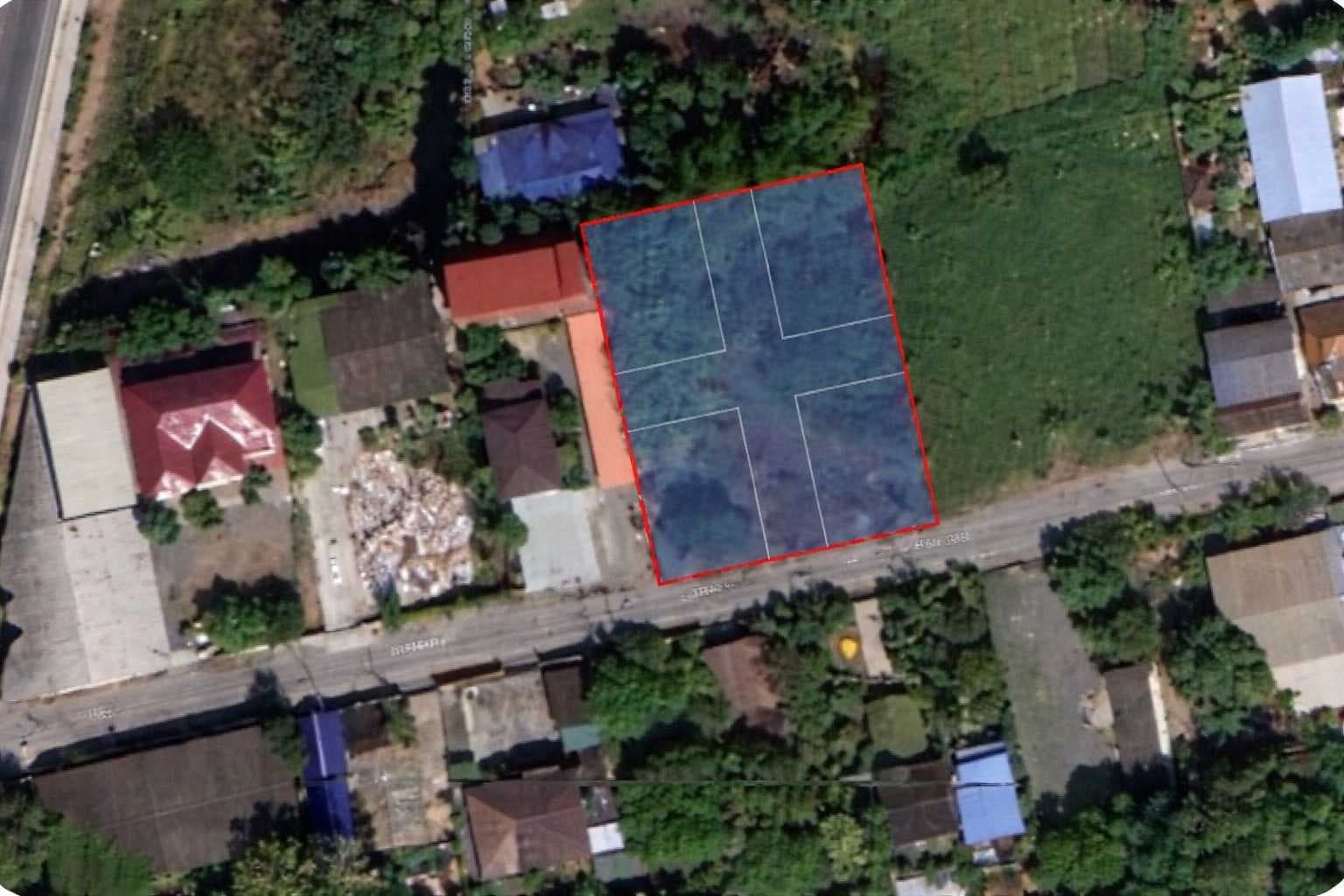 ขายด่วน! ที่ดิน 1 ไร่ ผังเหลือง แปลงสวย ทำเลห้าแยกวัชรพล ใกล้ Market Place เทพรักษ์ ราคาคุ้ม