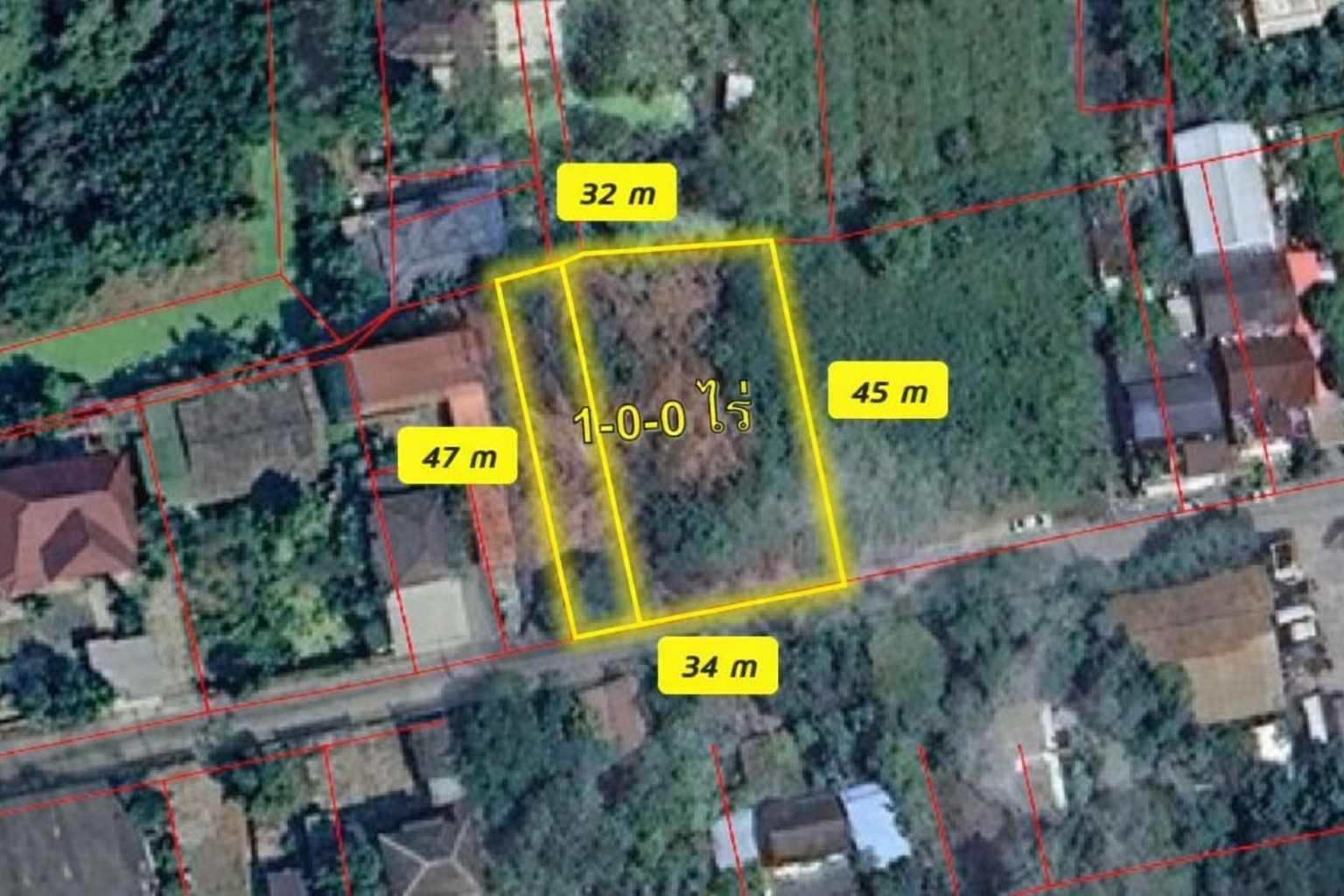 ขายด่วน! ที่ดิน 1 ไร่ ผังเหลือง แปลงสวย ทำเลห้าแยกวัชรพล ใกล้ Market Place เทพรักษ์ ราคาคุ้ม