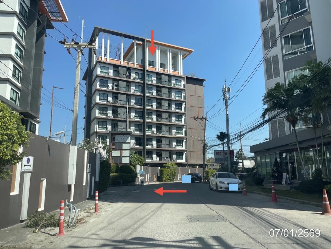 ขายคอนโด ลิฟวิ่ง อะเวนิว บางแสน (Living Avenue Bangsaen) 30.71 ตร.ม. ทำเลดี ใกล้ ม.บูรพา