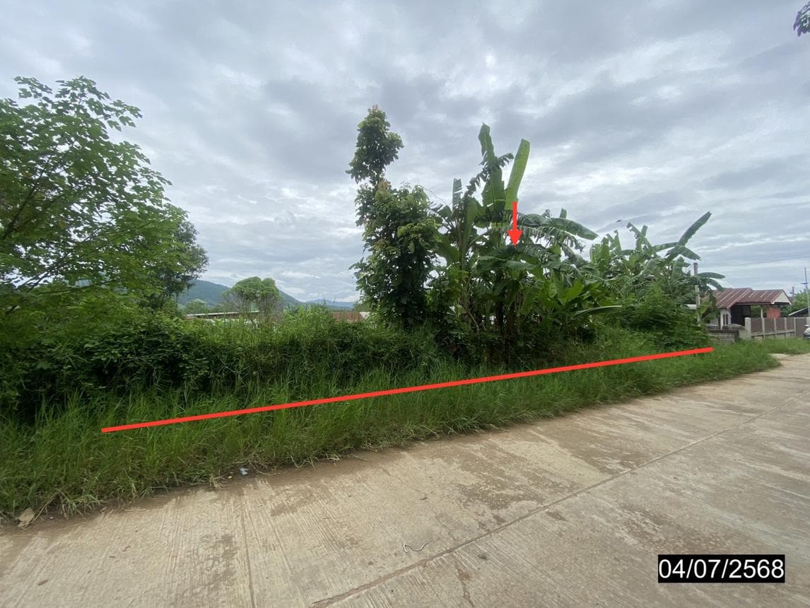 ที่ดินว่างเปล่า เนื้อที่ 87.9 ตร.ว. ทำเลศักยภาพ อาฮี ท่าลี่ เลย