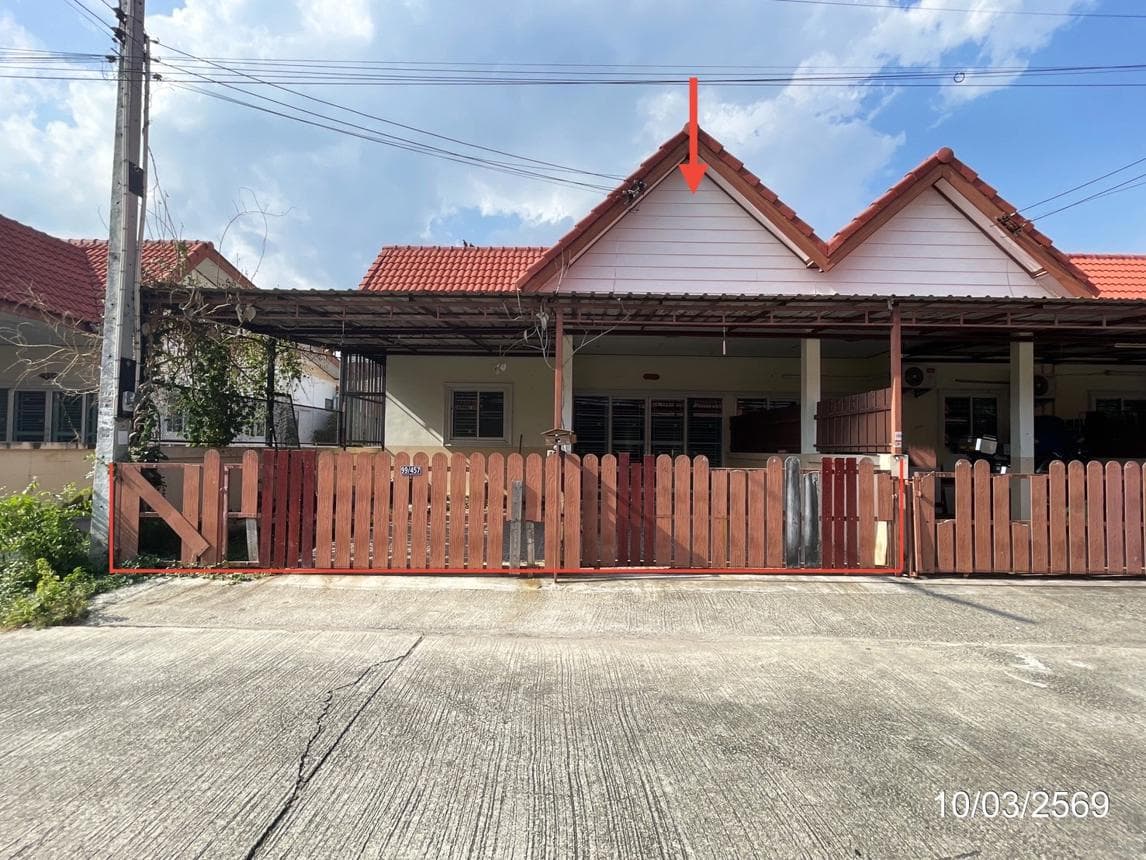 ขายทาวน์โฮม ชนากาญจน์ 7 เนินพระ เมืองระยอง พื้นที่ใช้สอย 128 ตร.ม. 2 นอน 1 น้ำ