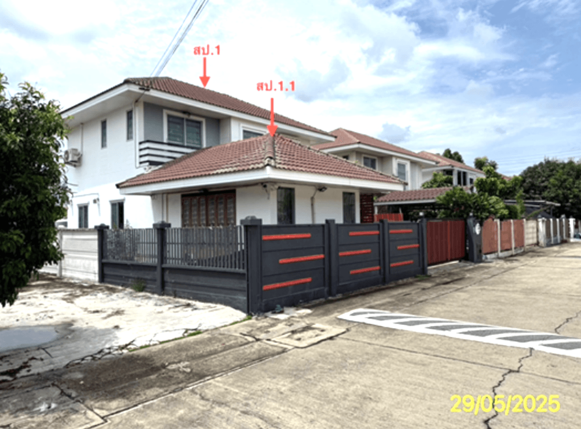 บ้านเดี่ยว บ้านวิวสวน ไทรน้อย นนทบุรี 3 ห้องนอน 3 ห้องน้ำ พื้นที่ 150.5 ตร.ม. บนที่ดิน 54.5 ตร.ว. ทำเลสงบเป็นส่วนตัว ราคาพิเศษ 3.95 ล้าน