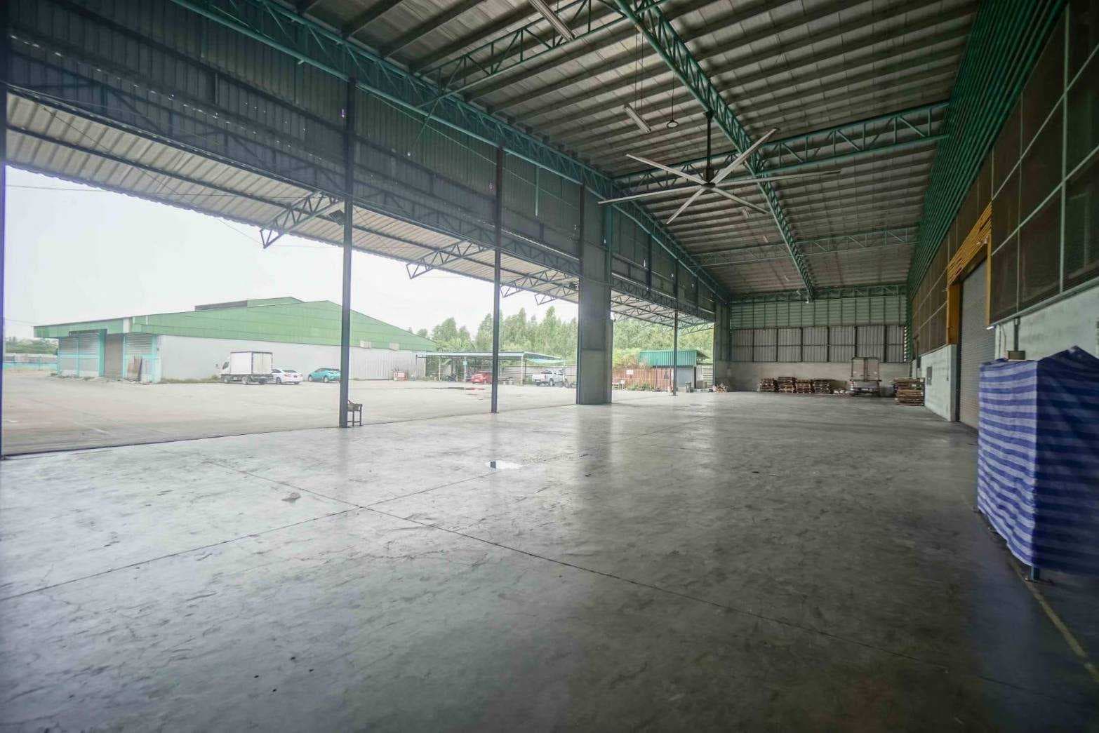ขายโรงงาน พร้อมสำนักงาน 9ไร่ 1งาน 27 ตรว. ติดถนนใหญ่ กระทุ่มเเบน สมุทรสาคร
