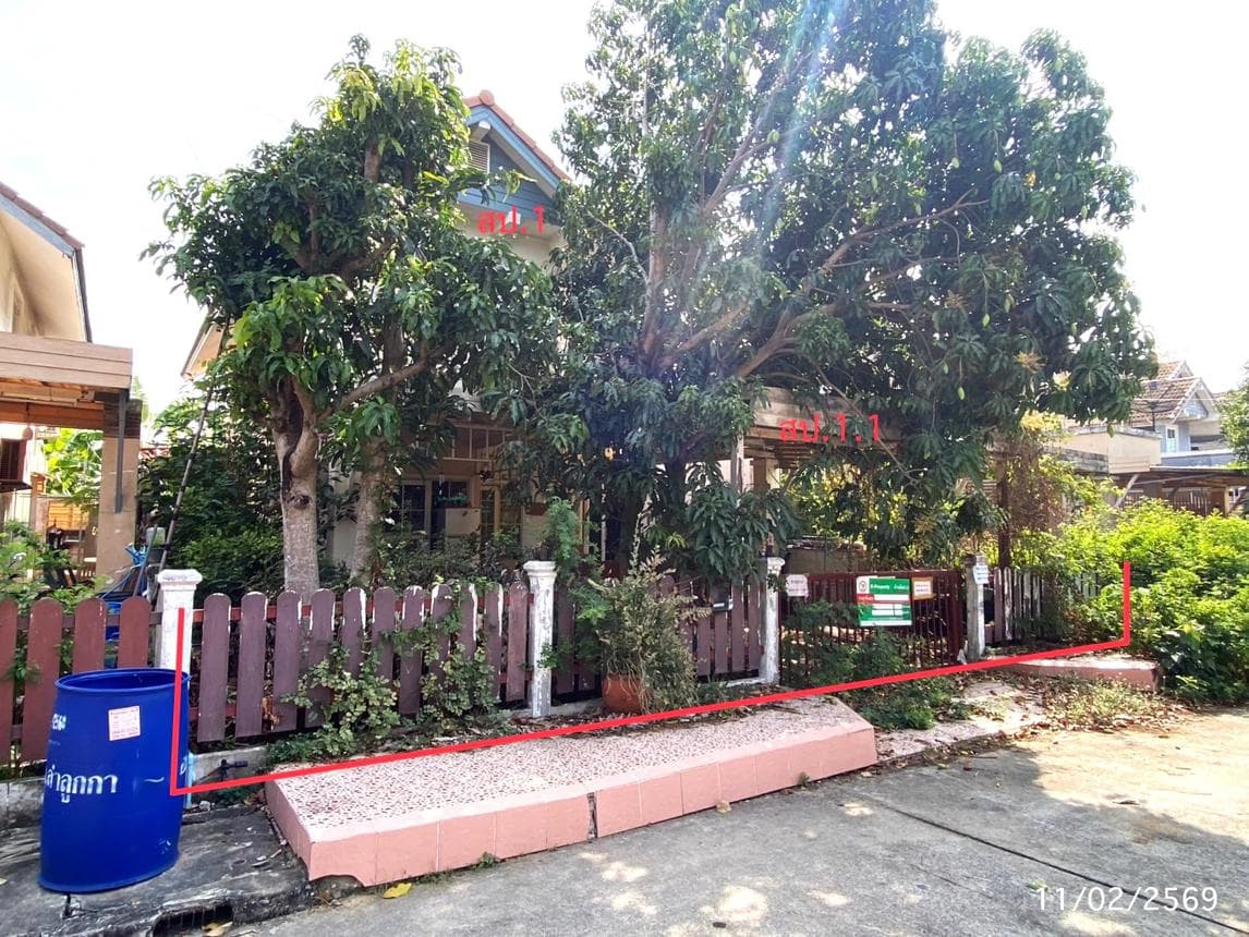 ขายบ้านเดี่ยว บ้านอรดา ลำลูกกา คลอง 8 พื้นที่กว้าง 3 ห้องนอน ทำเลดี เดินทางสะดวก