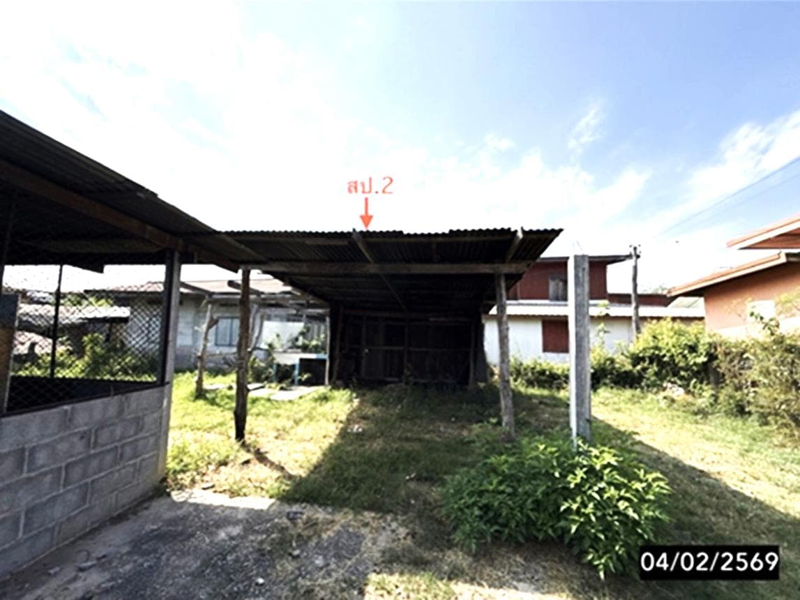 ขายบ้านเดี่ยว โสกนกเต็น อำเภอพล ขอนแก่น บรรยากาศเงียบสงบ พื้นที่ 20 ตร.ว.