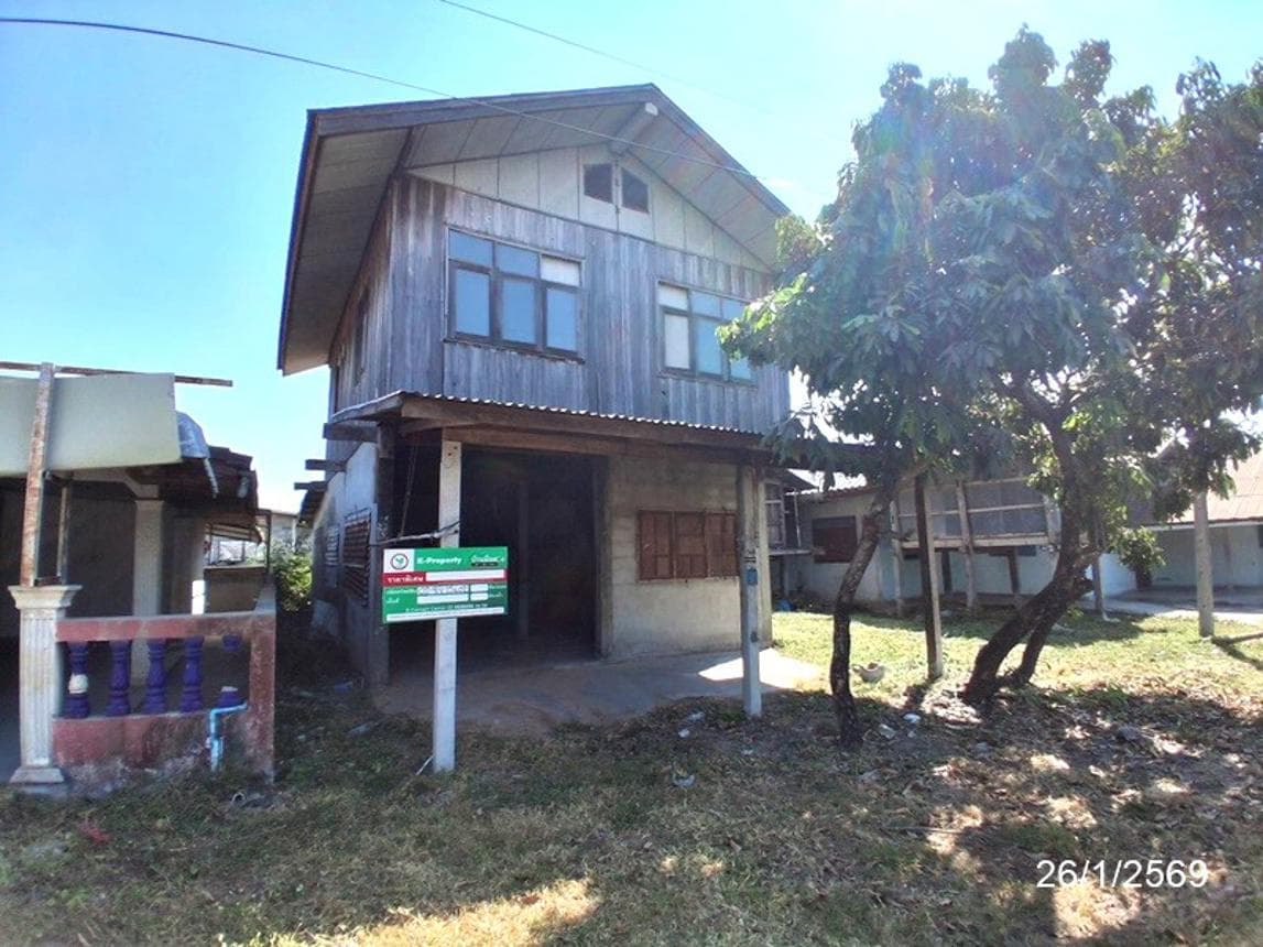 ขายบ้านเดี่ยว ศรีสมเด็จ ร้อยเอ็ด ทำเลศรีสมเด็จ เนื้อที่ 67 ตร.ว. พื้นที่ใช้สอย 177.75 ตร.ม. 2 ห้องนอน 2 ห้องน้ำ สภาพดี พร้อมอยู่