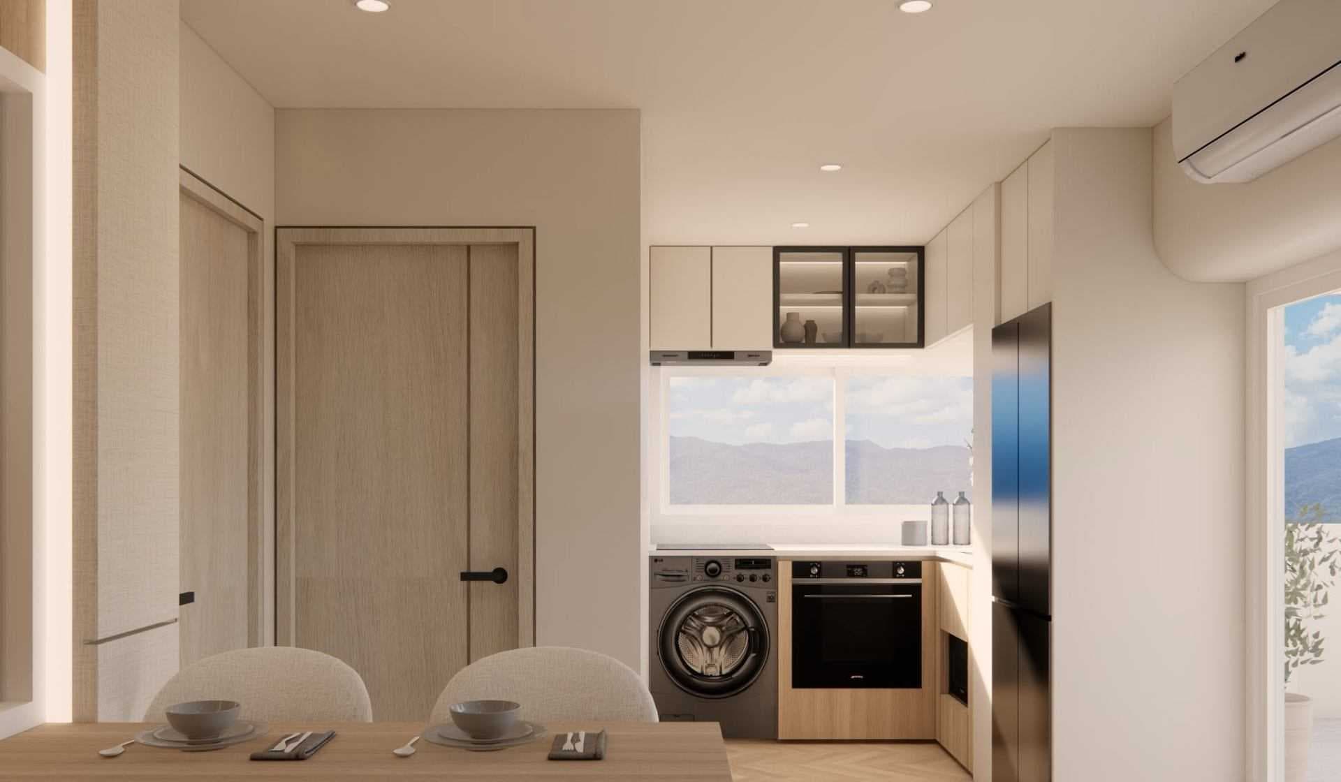 เรือนคำทาวเวอร์ 2 Bedrooms 81 ตรม ระเบียงวิวดอย นิมมานเหมินทร์ ซอย 12 เชียงใหม่