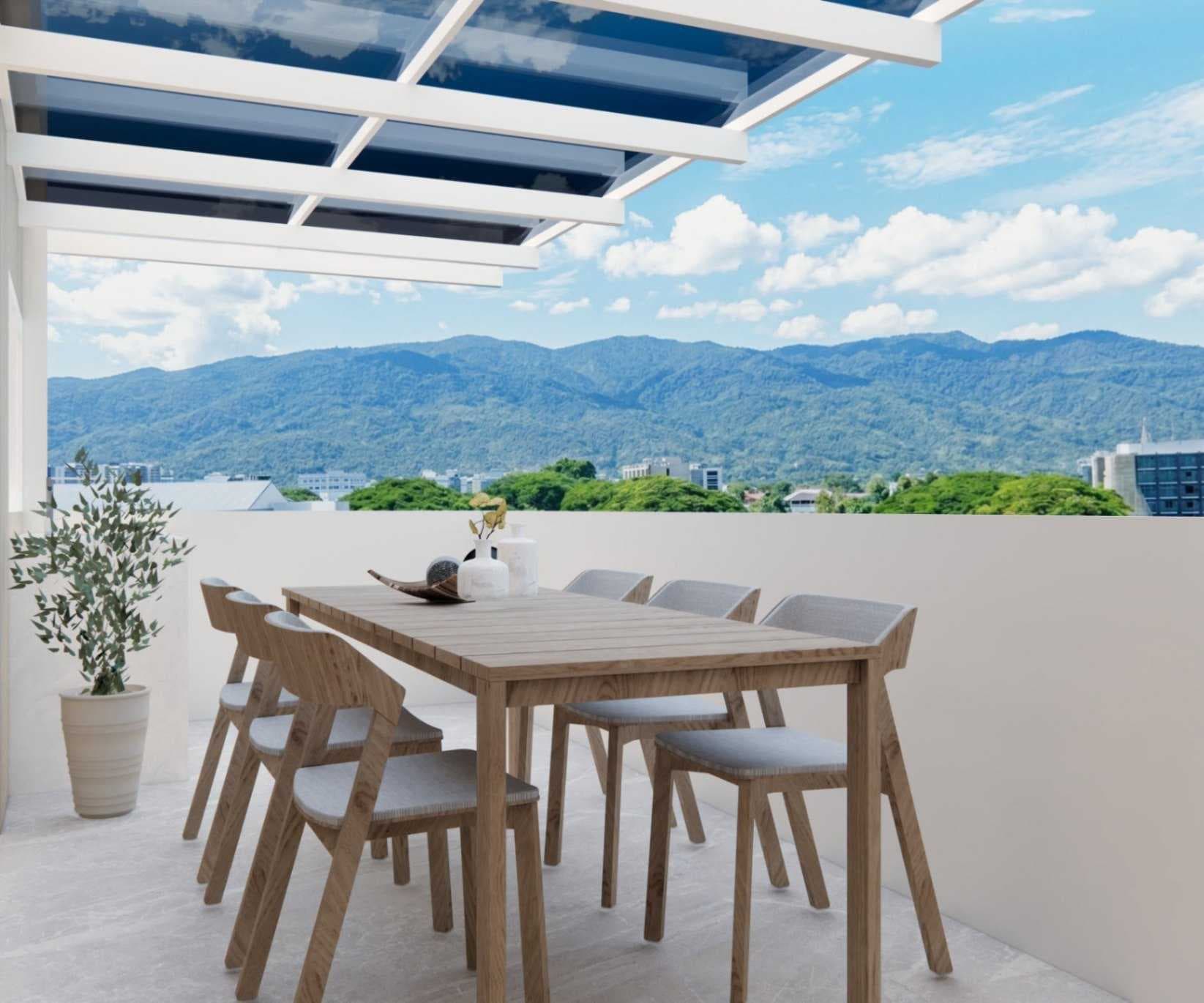 เรือนคำทาวเวอร์ 2 Bedrooms 81 ตรม ระเบียงวิวดอย นิมมานเหมินทร์ ซอย 12 เชียงใหม่
