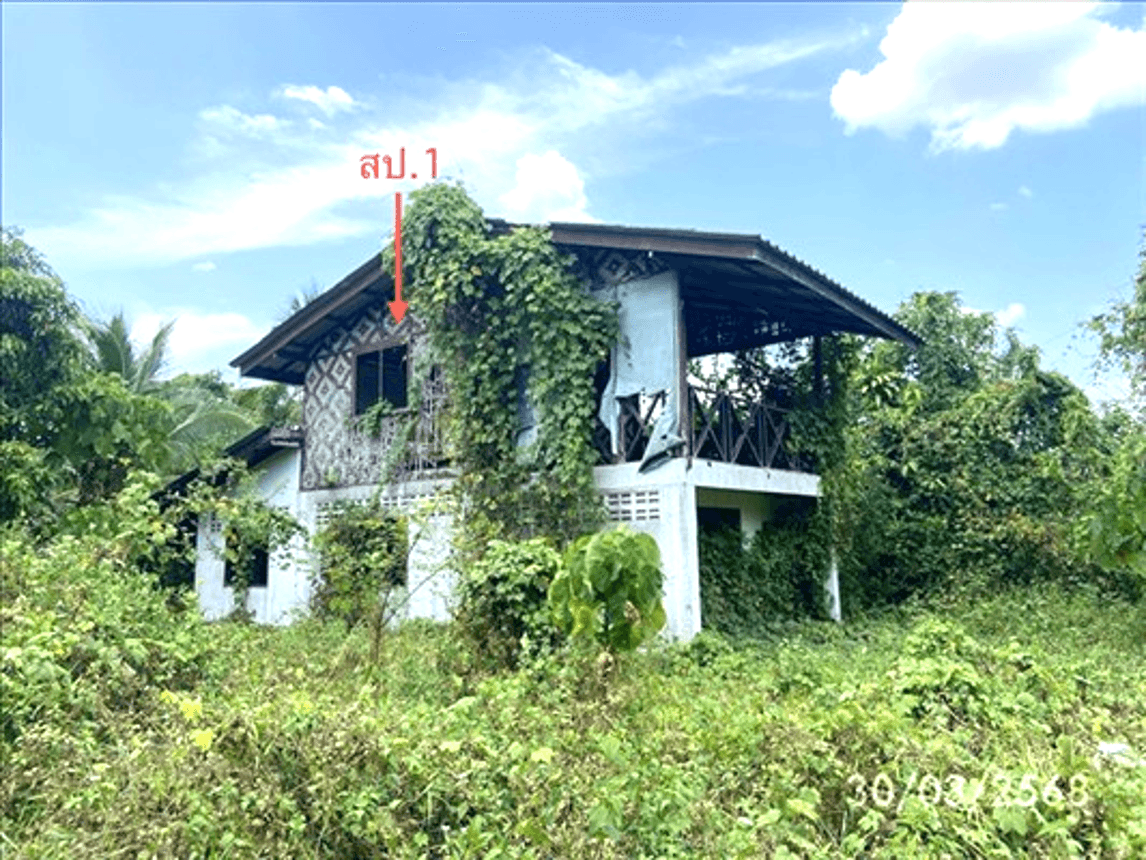 บ้านเดี่ยวทำเลเด่น บ้านควน เมืองสตูล เนื้อที่กว้างขวาง 74.9 ตร.ว. สภาพดี พร้อมอยู่