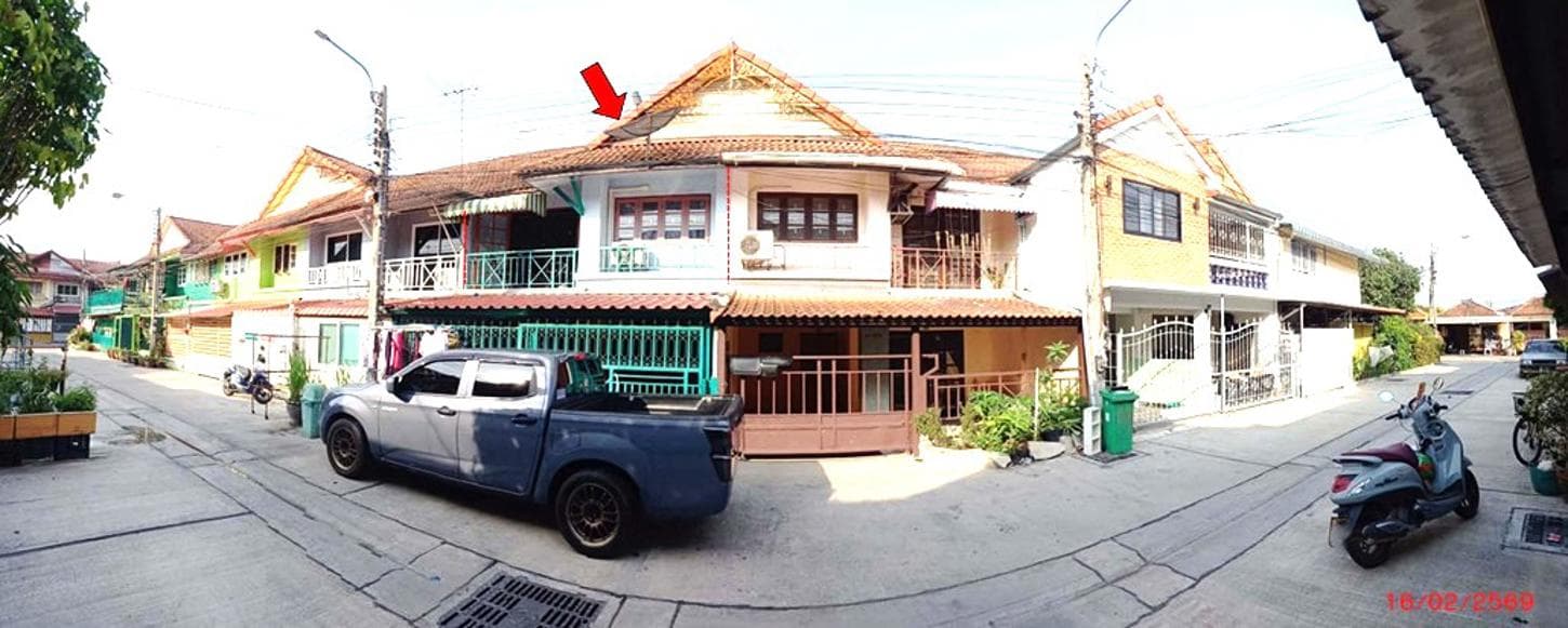 ขายทาวน์เฮ้าส์ พฤกษา 3 (Pruksa 3) พิมลราช บางบัวทอง นนทบุรี พื้นที่ใช้สอย 112.5 ตร.ม. ทำเลดี ราคา 1.59 ล้าน - image 1