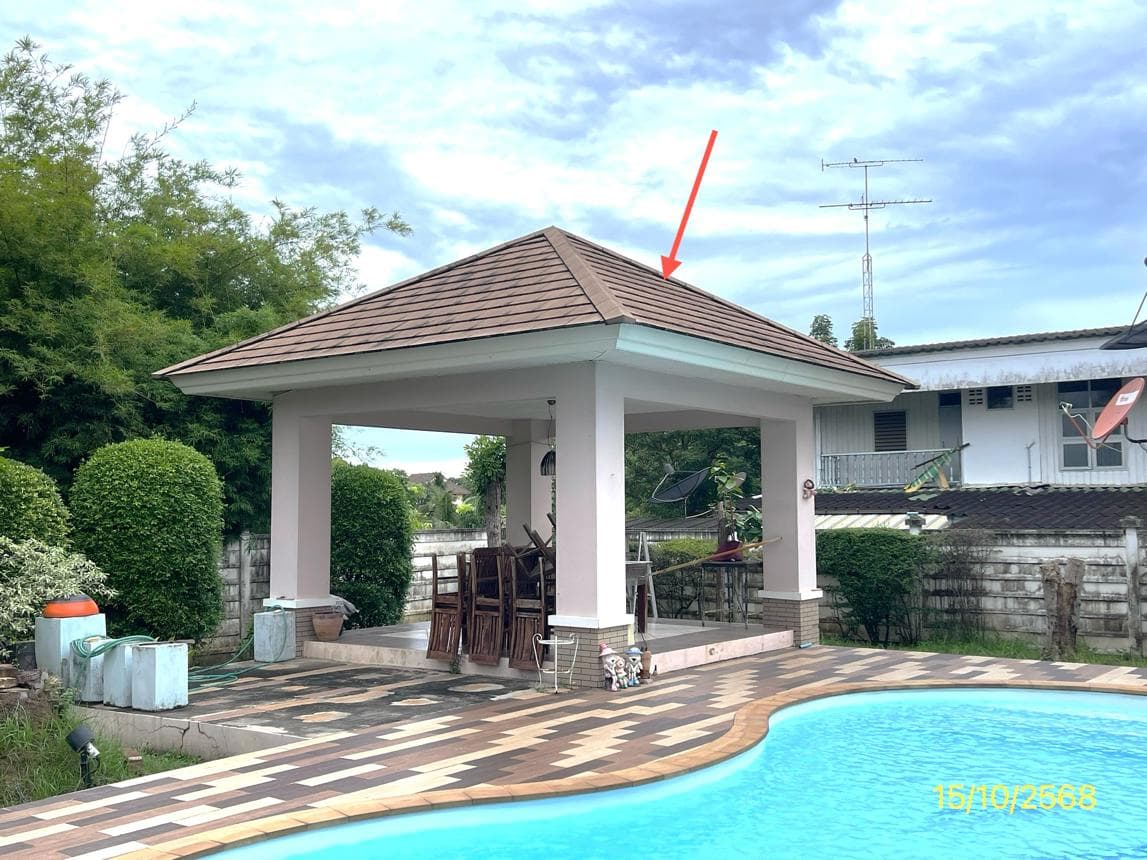 บ้านเดี่ยวหลังใหญ่ หน้าเมือง เมืองราชบุรี 4 ห้องนอน 6 ห้องน้ำ พื้นที่ 446 ตร.ม. ทำเลใจกลางเมือง
