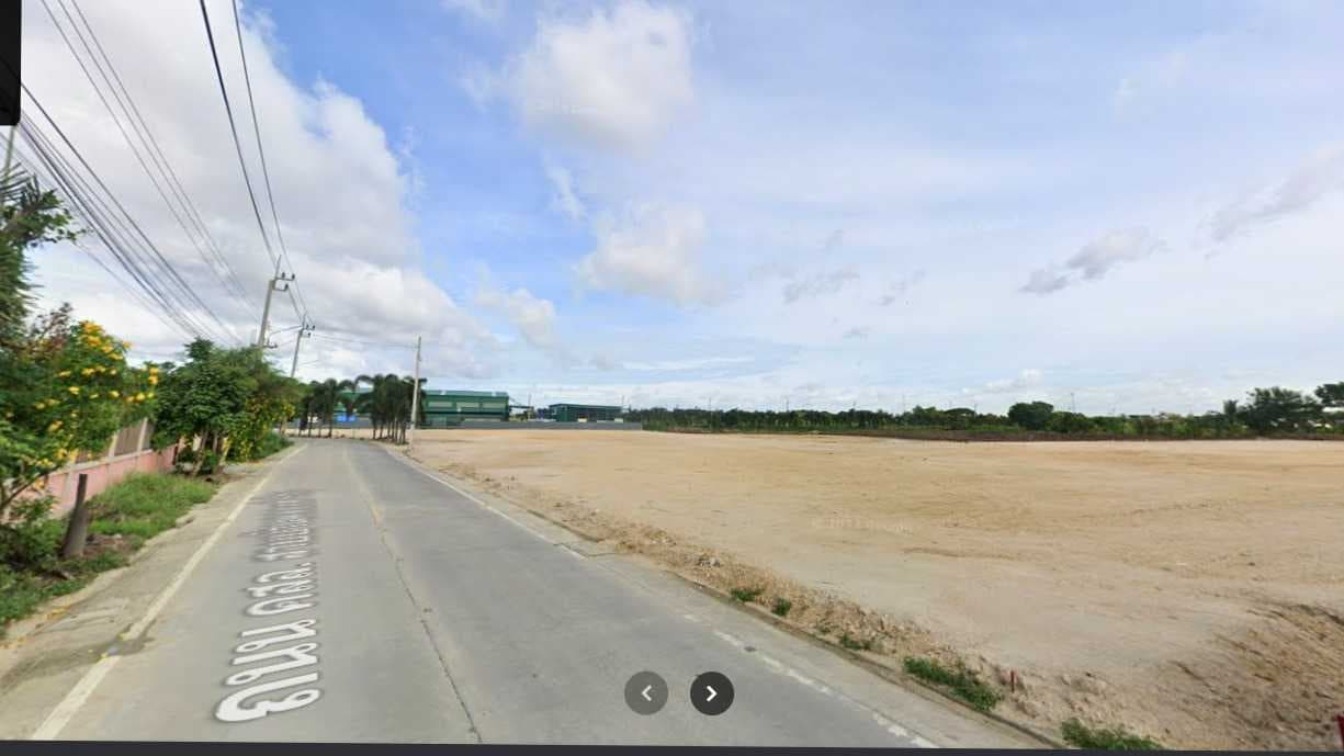 ขายที่ดิน บางนา-ตราด ก.ม.23, อ.บางเสาธง, จ.สมุทรปราการ ผังเมืองสีม่วง เหมาะสำหรับสร้างโรงงาน, อุตสาหกรรมหนัก, และโกดังคลังสินค้า