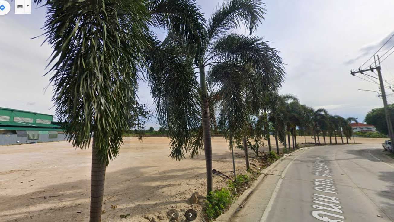 ขายที่ดิน บางนา-ตราด ก.ม.23, อ.บางเสาธง, จ.สมุทรปราการ ผังเมืองสีม่วง เหมาะสำหรับสร้างโรงงาน, อุตสาหกรรมหนัก, และโกดังคลังสินค้า