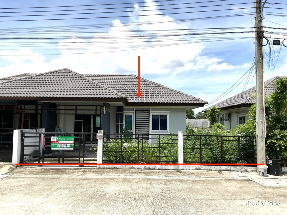 บ้านเดี่ยว สิรารมย์ พาร์ค โสธร เมืองฉะเชิงเทรา 2 ห้องนอน 1 ห้องน้ำ พื้นที่ 60 ตร.ม. ทำเลดีคุ้มค่า