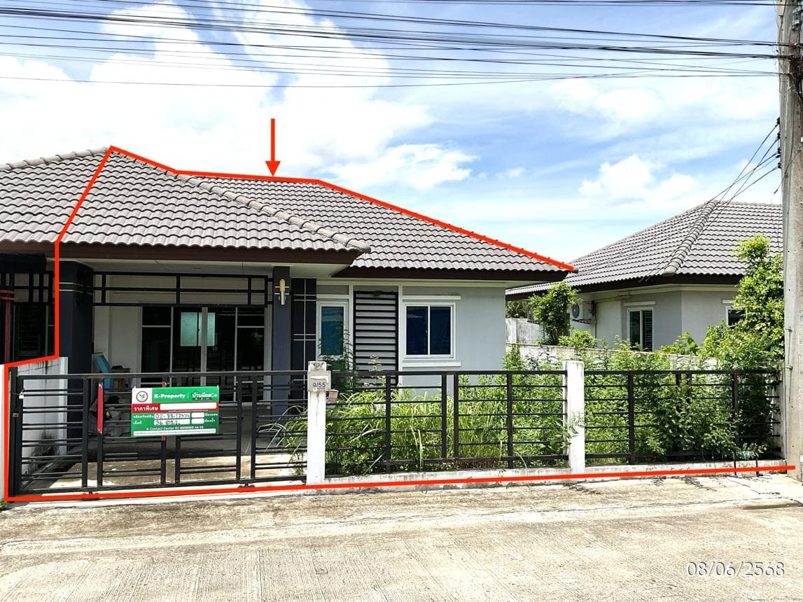 บ้านเดี่ยว สิรารมย์ พาร์ค โสธร เมืองฉะเชิงเทรา 2 ห้องนอน 1 ห้องน้ำ พื้นที่ 60 ตร.ม. ทำเลดีคุ้มค่า