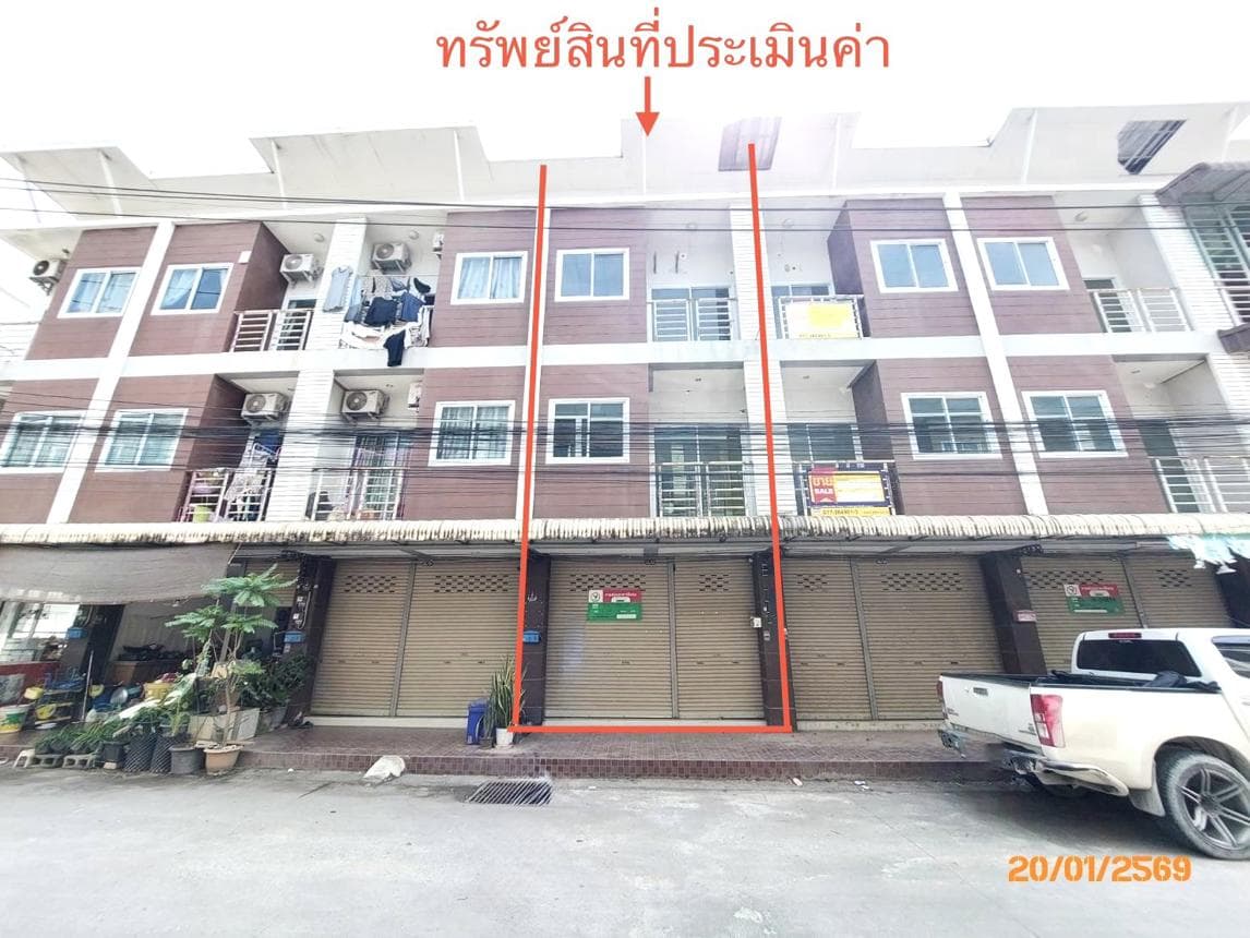 ขายอาคารพาณิชย์ เมืองสุราษฎร์ธานี ทำเลขุนทะเล 6 ห้องนอน 8 ห้องน้ำ พื้นที่ใช้สอย 248 ตร.ม. เหมาะทำหอพักหรือธุรกิจ