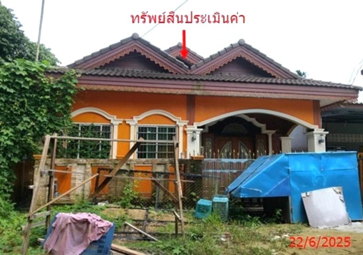 บ้านเดี่ยว เขาตูม ยะรัง ปัตตานี 4 ห้องนอน 5 ห้องน้ำ พื้นที่ 168.5 ตร.ม. บนที่ดิน 63 ตร.ว. ทำเลสงบ พื้นที่ใช้สอยกว้างขวาง ราคาคุ้มค่า