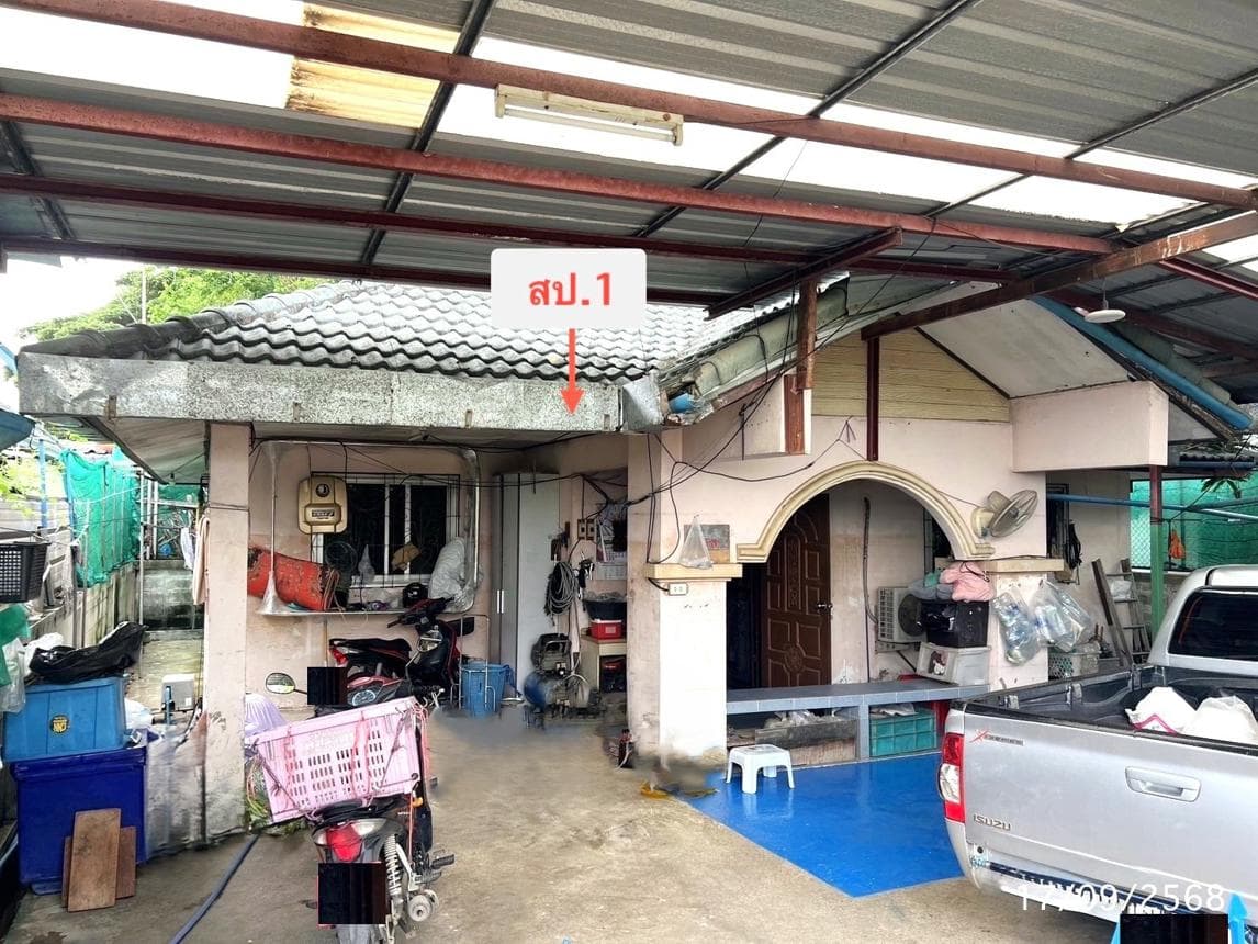 บ้านเดี่ยว บ่อตาโล่ วังน้อย พระนครศรีอยุธยา 2 ห้องนอน 1 ห้องน้ำ พื้นที่ 106.65 ตร.ม. บนที่ดิน 50 ตร.ว. ทำเลสงบเดินทางสะดวก ราคาพิเศษ 9.87 แสน