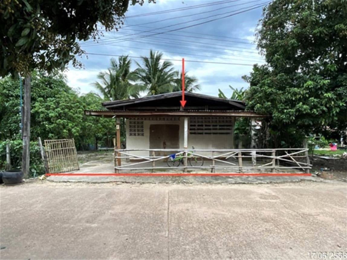 บ้านเดี่ยว กุดบง โพนพิสัย หนองคาย 1 ห้องนอน 2 ห้องน้ำ พื้นที่ใช้สอย 124.5 ตร.ม. บนที่ดินกว้างขวาง 92 ตร.ว. บรรยากาศเงียบสงบเป็นส่วนตัว ราคาพิเศษเพียง 1.07 ล้าน
