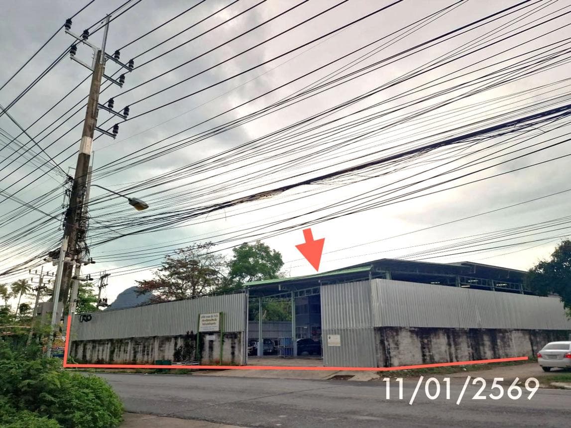 อาคารโรงงาน พื้นที่ 2872 ตร.ม. ทำเลศักยภาพ ท้องเนียน ขนอม นครศรีธรรมราช
