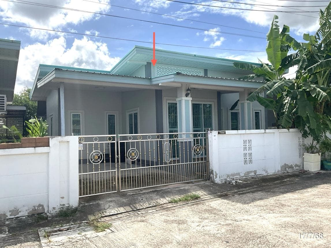 บ้านเดี่ยว แม่น้ำคู้ ปลวกแดง ระยอง 2 ห้องนอน 2 ห้องน้ำ ขนาด 41.8 ตร.ว.