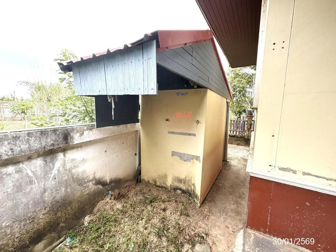 ขายบ้านเดี่ยว ราษีไศล ศรีสะเกษ พื้นที่กว้างขวาง บรรยากาศสงบเป็นส่วนตัว บนที่ดิน 68 ตร.ว.