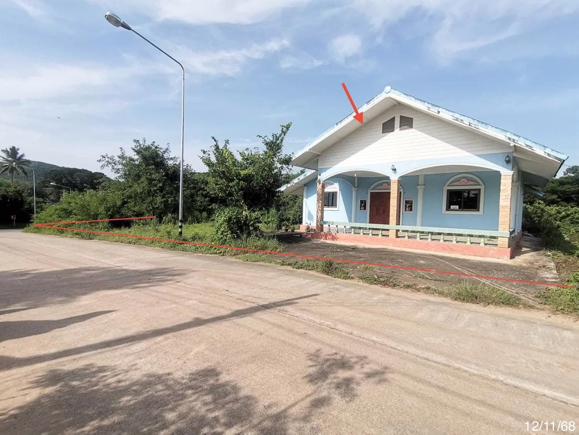 บ้านเดี่ยว กลัดหลวง ท่ายาง เพชรบุรี 2 ห้องนอน 166 ตร.ม. บนที่ดินกว้าง 86 ตร.ว. บรรยากาศดี ใกล้ชิดธรรมชาติ