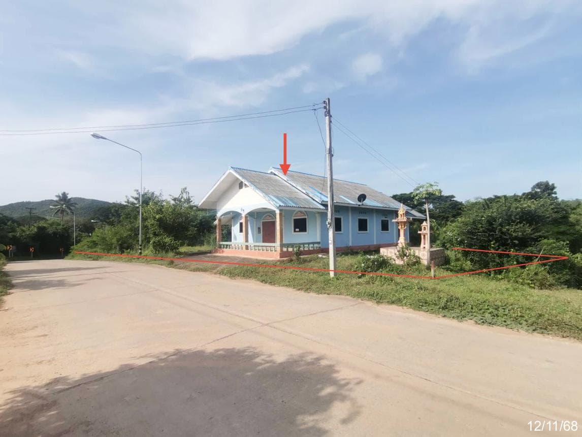 บ้านเดี่ยว กลัดหลวง ท่ายาง เพชรบุรี 2 ห้องนอน 166 ตร.ม. บนที่ดินกว้าง 86 ตร.ว. บรรยากาศดี ใกล้ชิดธรรมชาติ