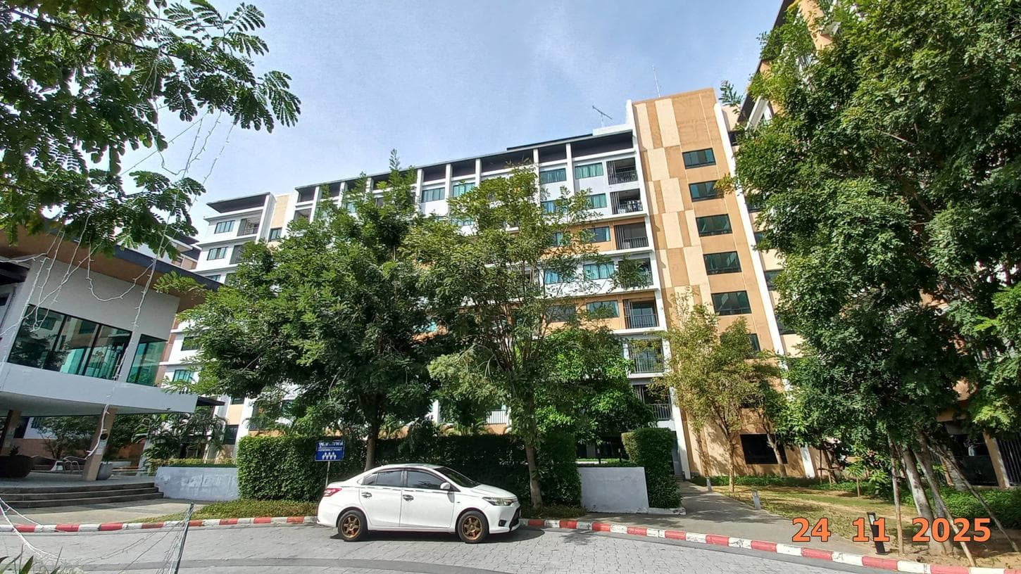 ขายคอนโด จี คอนโด เฟส 1 (G Condo Phase 1) ชั้น 8 พื้นที่กว้าง 37 ตร.ม. ทำเลใจกลางศรีราชา
