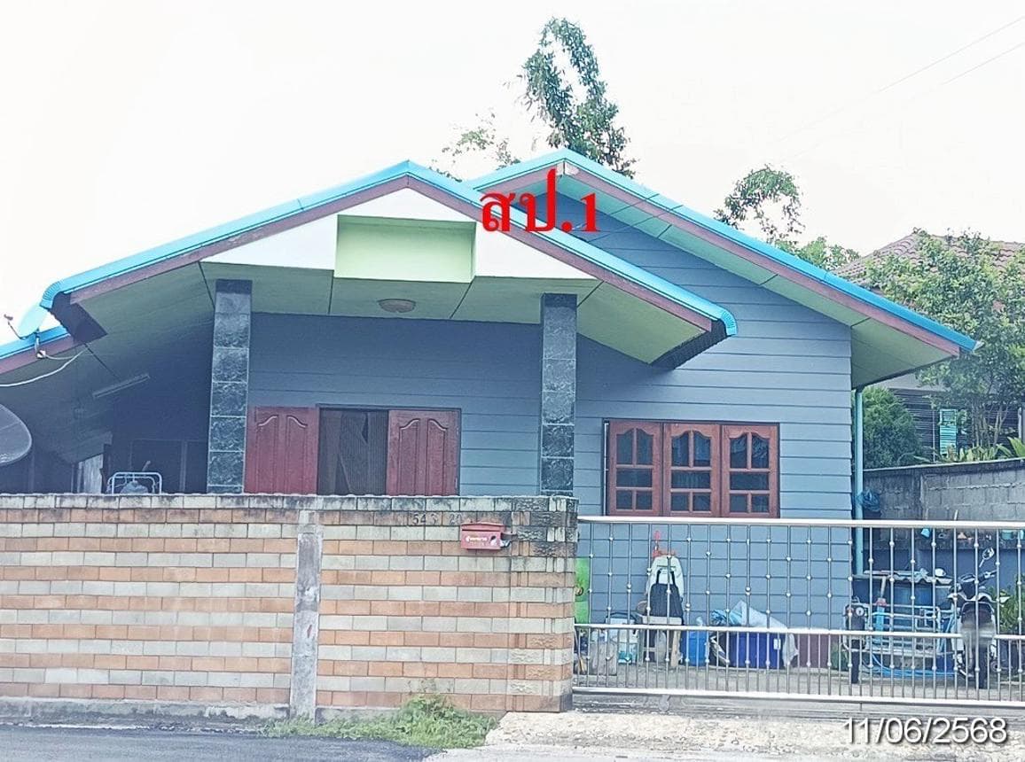 บ้านเดี่ยว เวียง ฝาง เชียงใหม่ 3 ห้องนอน 1 ห้องน้ำ ขนาด 59.8 ตร.ว.