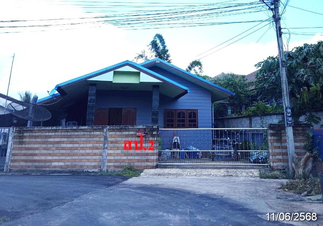 บ้านเดี่ยว เวียง ฝาง เชียงใหม่ 3 ห้องนอน 1 ห้องน้ำ ขนาด 59.8 ตร.ว.