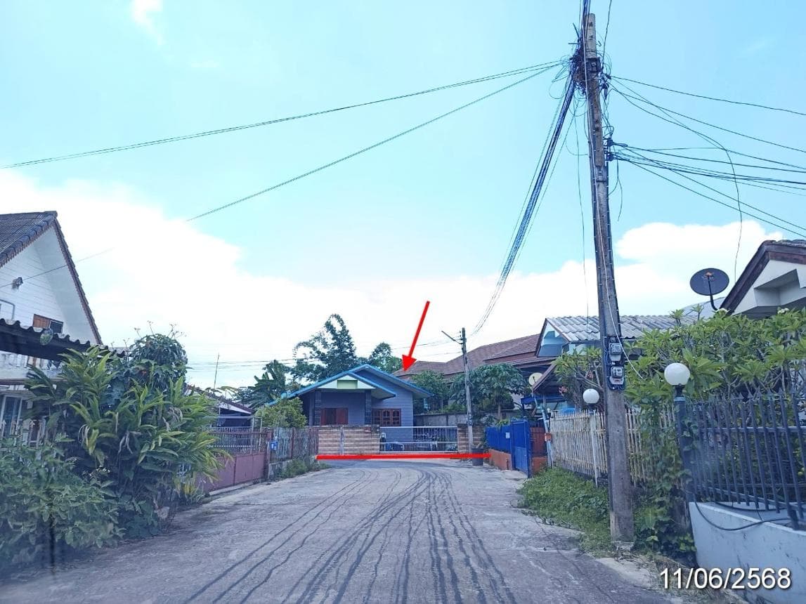 บ้านเดี่ยว เวียง ฝาง เชียงใหม่ 3 ห้องนอน 1 ห้องน้ำ ขนาด 59.8 ตร.ว.