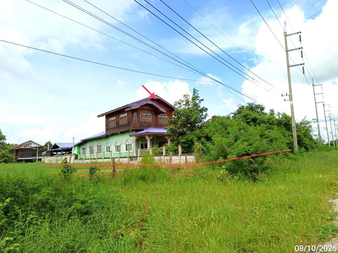 บ้านเดี่ยว โคกกลาง ประทาย นครราชสีมา 3 ห้องนอน 2 ห้องน้ำ พื้นที่กว้าง 296.75 ตร.ม. ทำเลสงบราคาคุ้มค่า