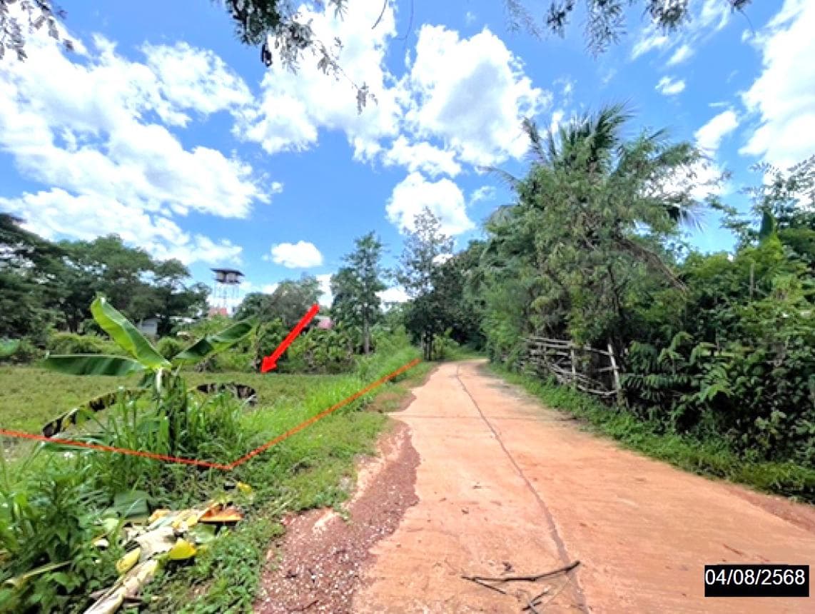 ที่ดินว่างเปล่า สว่าง พรรณานิคม สกลนคร 58 ตร.ว. ทำเลดี บรรยากาศเงียบสงบ เหมาะสำหรับสร้างบ้านพักอาศัย