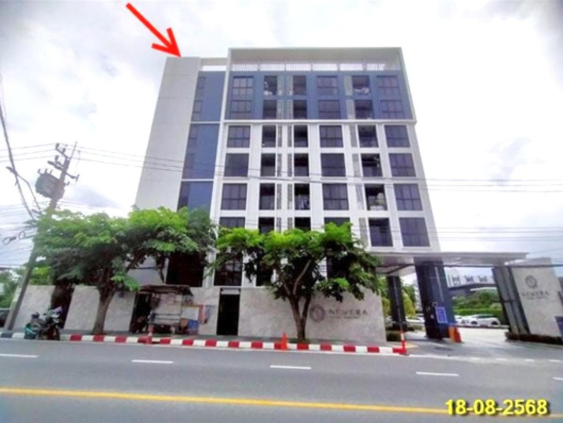 ขายคอนโด นีเวร่า เอกมัย-รามอินทรา (Nivera Ekkamai-Ramintra) 1 ห้องนอน 1 ห้องน้ำ พื้นที่ 33.01 ตร.ม. ทำเลดีใกล้เลียบด่วนและทางด่วน เข้าออกได้หลายเส้นทาง