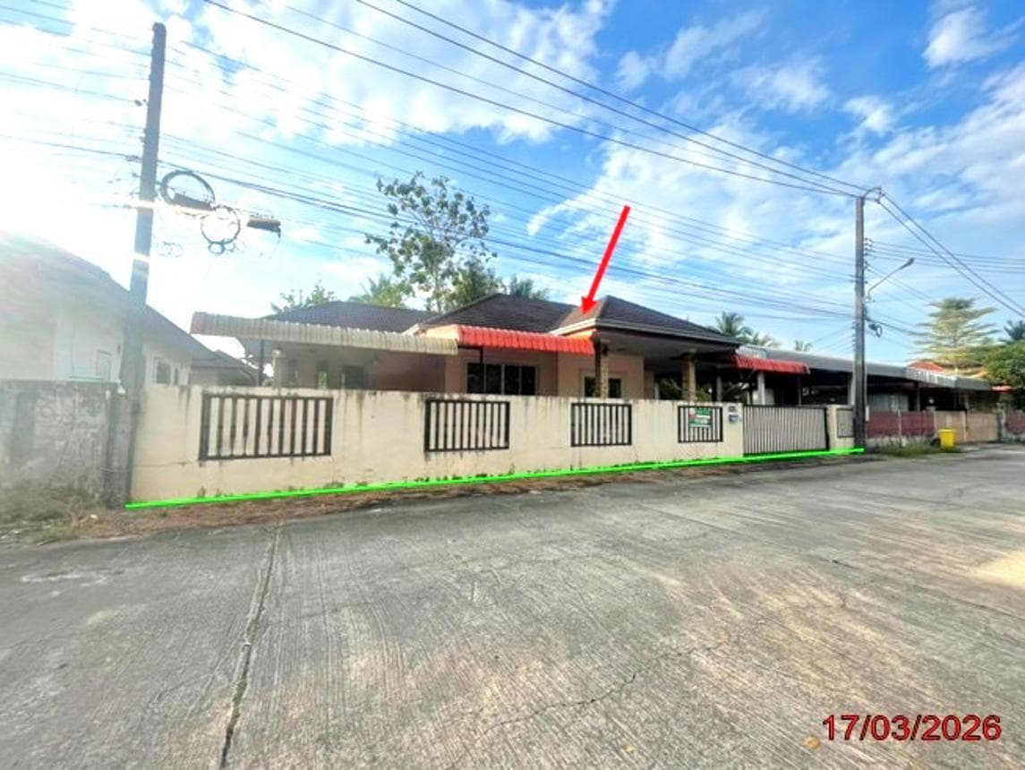 ขายบ้านเดี่ยว เงินทองวิลล่า 2 เมืองตราด พื้นที่กว้าง 80 ตร.ว. ทำเลดี ใกล้ห้างสรรพสินค้า