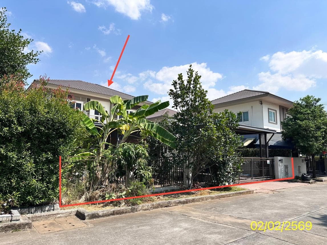 ขายบ้านเดี่ยว ซื่อตรง โคซี่ บางบัวทอง 340 (Suetrong Cozy) พื้นที่ใช้สอยกว้างขวาง 419.65 ตร.ม. ทำเลดีติดถนนใหญ่ เดินทางสะดวก